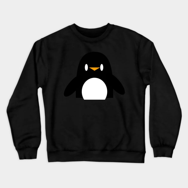penguin Crewneck Sweatshirt by Liz Tech